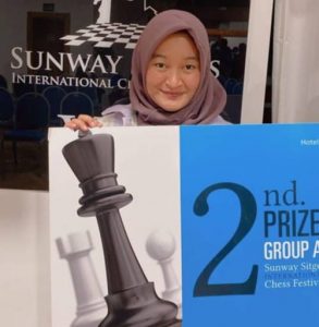 IM Medina Aulia Best Women Kedua di Barcelona
