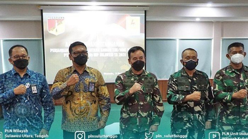 Sinergi bersama Kodam XIII/Merdeka, PLN Percepat Pembangunan Proyek Strategis Nasional