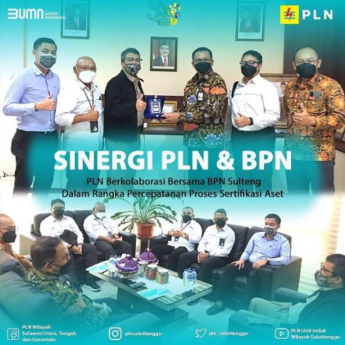 PLN-BPN Sulteng Bersinergi 10 PLN-BPN Sulteng Bersinergi
