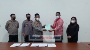 Terima Lahan Hibah Rumah Dinas Kapolres, Rudi Hartono Apresiasi James Sumendap