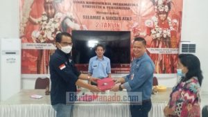 Sertijab Kepala Diskominfo, Elly Sangian: Jajaran Harus Kompak, Dukung Tugas Pejabat Baru