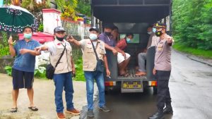 Kapolsek Ranowulu Jemput Langsung Warga yang Belum Divaksin, Andri Salmon: Demi Keselamatan Bersama