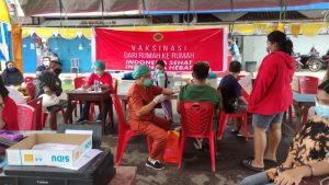 Vaksinasi BIN Sulut Kini Sasar Sopir Angkut di Bitung