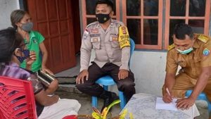 Data Warga ‘Door to Door’, Polsek Gemeh Ingatkan Pentingnya Prokes