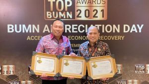 Jasa Raharja Borong Penghargaan di Top BUMN Awards 2021