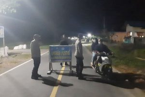 KRYD Polsek Nuangan, Imbau Warga Patuhi Prokes