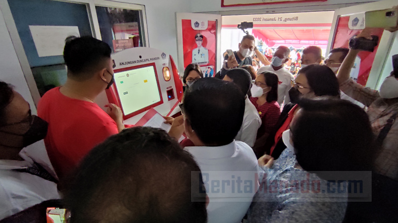 ADM Resmi Dioperasikan, Dukcapil Bitung Diminta Keluar dari Stigma Pungli