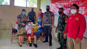 Vaksinasi Anak BIN Sulut Disambut Baik Guru dan Orang Tua