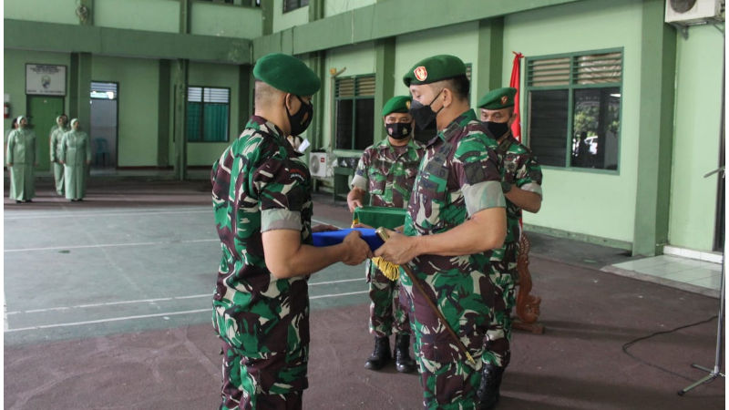 Kolonel Inf Daniel Lalawi Lepas Letda Czi Defky Sorongan Pindah Satuan