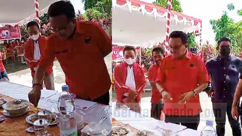 HUT ke-49 PDI Perjuangan, Delapan PAC di Bitung Ujuk Kebolehan Sajikan Menu Pengganti Beras