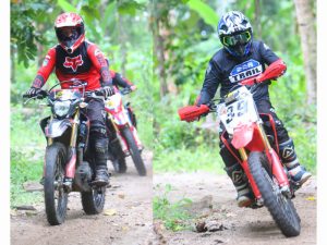 Sepeda Motor Honda CRF 150L Buktikan Ketangguhannya, Jelajah Alam Minahasa Bersama DAW