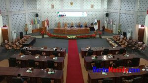 Tutup Masa Sidang Tahun 2021 di Paripurnakan DPRD Bolmut