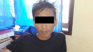 Edarkan Uang Palsu, EJG Diamankan Polsek Manganitu