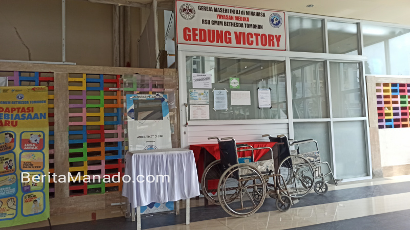 Separuh Pelayanan RSU GMIM Bethesda Tomohon Berhenti 'Berdetak'