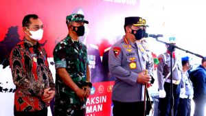 Kapolri Minta Forkopimda Maluku Terus Lakukan Akselerasi Vaksinasi Kejar Target 70 Persen