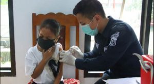 Sudah Ribuan Anak Ikuti Vaksinasi di Polresta Manado dan Polsek Jajaran