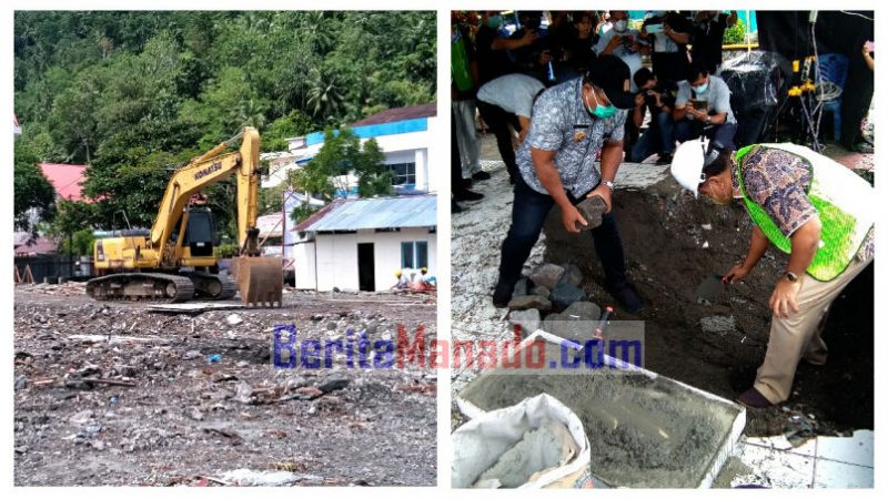 Mulai Dibangun! Pasar Modern Trikora Bisa Perindah Wajah Kota Tahuna