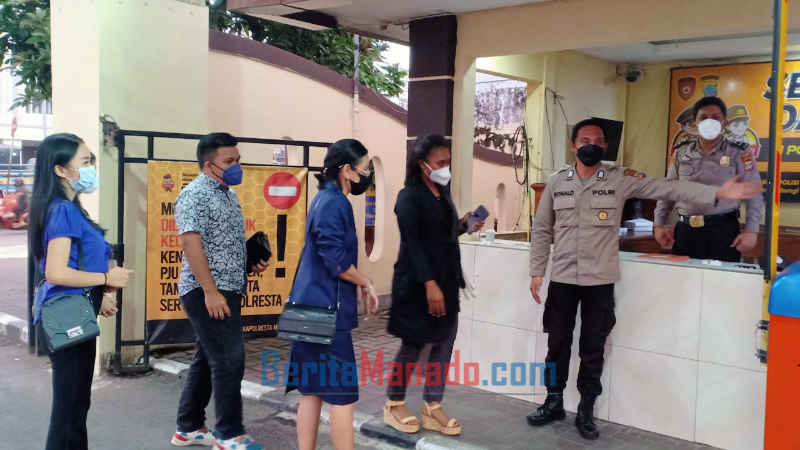 Selidik Perkembangan Kasus Pelecehan Seksual Terhadap Anak, Yanti Kumendong Bertemu Kapolresta Manado