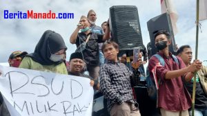 Tagar #CopotDirut Menggema, AMPB Beri Pilihan ke Bupati: Pilih Dirut RSUD Atau Rakyat Bolmut