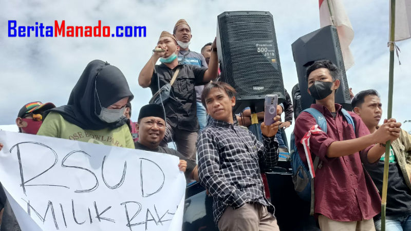 Tagar #CopotDirut Menggema, AMPB Beri Pilihan ke Bupati: Pilih Dirut RSUD Atau Rakyat Bolmut