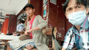 Fadly Maspeke, Generasi Ketiga Tukang Sol Cepatu Shopping Center Pasar 45
