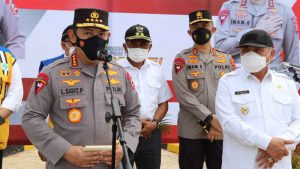 Ingin Pastikan Proses Pembangunan Berjalan Lancar, Kapolri Tinjau Lokasi IKN