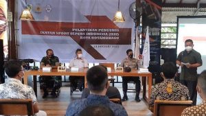 Revino Pepah Lantik Pengurus ISSI Kotamobagu