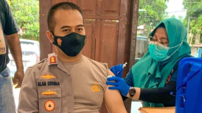 Hoax Vaksin COVID-19 Masih Beredar, Kapolres Bitung Ajak Jadi Smart Netizen