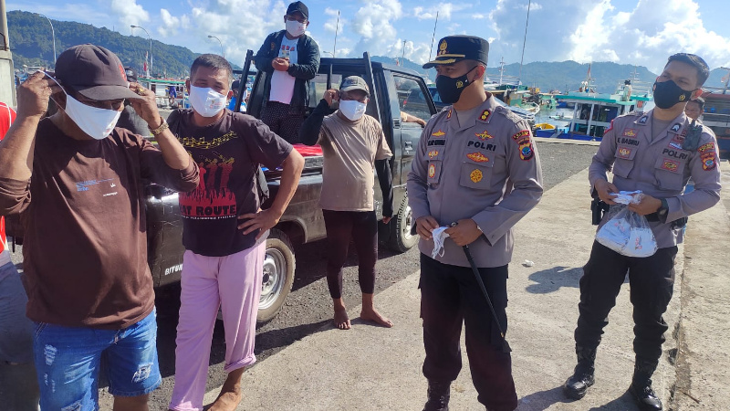 Hoax Vaksin COVID-19 Masih Beredar, Kapolres Bitung Ajak Jadi Smart Netizen