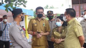 Wali Kota dan Kapolres Tinjau Vaksin Anak dan Pemberian Makanan Tambahan
