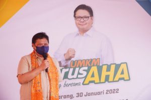 Perkuat Stabilitas Ekonomi Daerah, Menko Airlangga Hartarto: Program Pemberdayaan UMKM Disiapkan