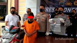 Astaga! Tukang Parkir Pizza Hut Tomohon Diringkus Polisi, Ini Penyebabnya