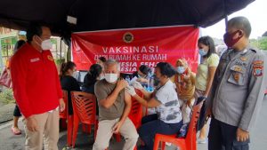 Sambut Tahun Baru 2022, BIN Sulut Tetap Komitmen Gelar Vaksinasi