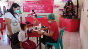 Vaksinasi COVID-19, BIN Sisir Sekolah Dasar di Sulut
