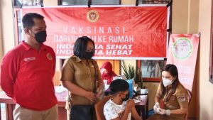 Vaksinasi Anak, BIN Sulut Terus Sasar Sekolah-sekolah
