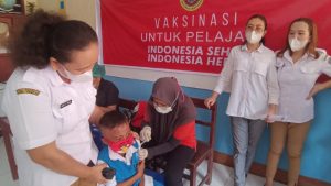 Kebut Capaian Vaksin Anak, BIN Sulut Tambah Gerai Vaksinasi di Sekolah
