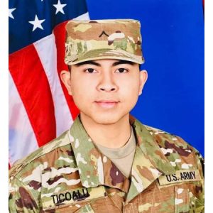 Edward Matthew Ticoalu, Putra Kawanua Berpangkat SPC di US Army