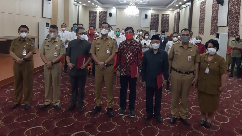 Terima SK, Ruben Saerang: Staf Khusus Harus Totalitas ke Olly - Steven