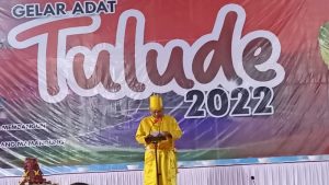 Hadiri Gelar Adat Tulude, Olly Dondokambey Bangga Bersama Masyarakat Sitaro