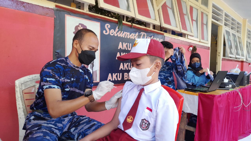 Babinpotdirga Sukseskan Serbuan Vaksinasi, Efektivitas Komunikasi Sentuh Perhatian Orang Tua dan Anak