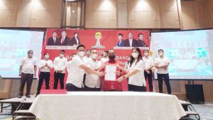 Jufry Poluan-Rocky Ngantung-Karen Senduk Sah Pimpin HIPMI Tomohon