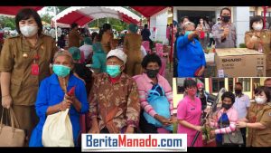Ikut Vaksin, 2 Lansia Tondangow Pulang Dapat Kulkas dan Kipas Angin