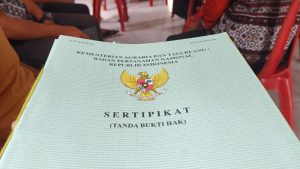 156 Warga Terima Sertifikat Tanah, Kepala BPN: Jangan Diterlantarkan, Nanti Diambil Negara