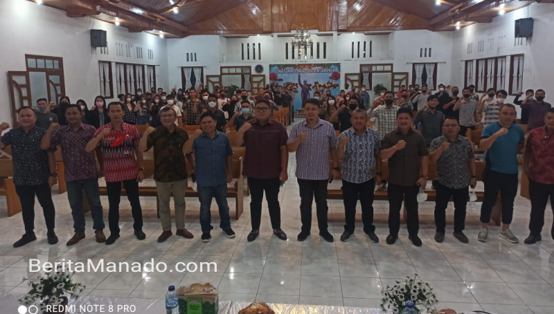 Komisi Pemuda GMIM di Langowan Raya Satu Suara Untuk Penatua Rio Dondokambey