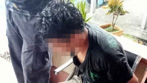 Penganiaya 2 Warga dengan Parang Asal Tamako ini Diringkus Polisi