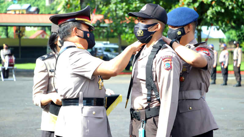 Buka Diktukba Polri Gelombang I Tahun 2022, Ini Pesan Kapolda Sulut