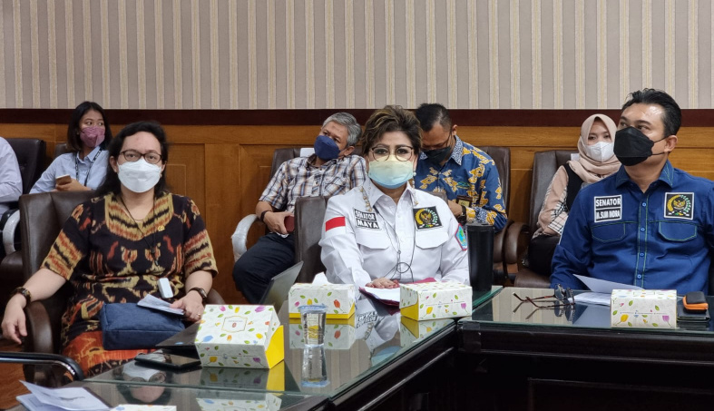 Senator Maya Rumantir Dorong Pemprov Banten Ciptakan Strategi Atasi Omicron