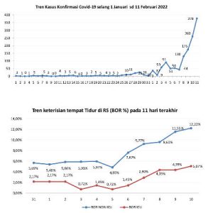 Update COVID-19 per 11 Februari 2022: Bertambah 378 Kasus, Tertinggi Sejak Januari