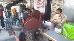 Capai Ribuan Peserta, Kodam XIII/Merdeka Gelar Vaksinasi Meskipun Hari Libur