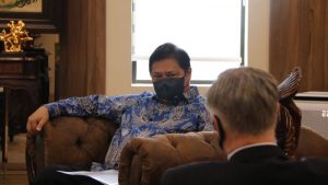 Tatap Muka dengan Duta Besar Selandia Baru, Menko Airlangga Hartarto Bahas Peluang Kerja Sama